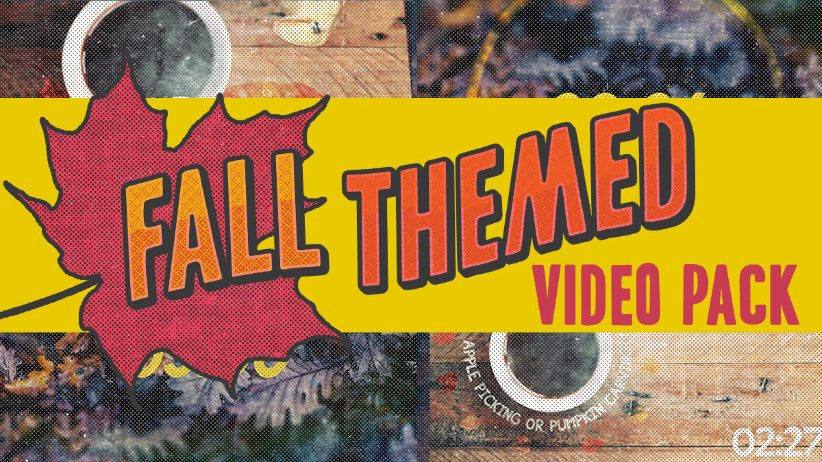 Fall-Themed Countdown Videos 2-Pack image number 0